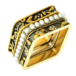 Peter Schmid: Rutilated Quartz Ring