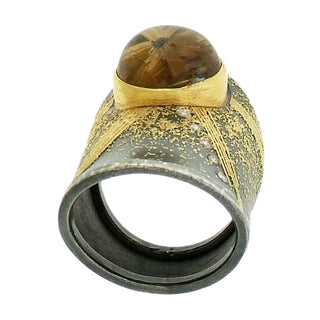Peter Schmid: Rutilated Quartz Ring