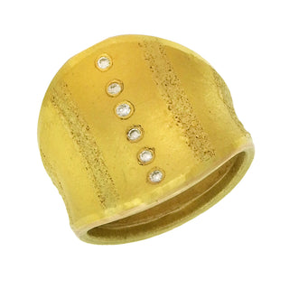 Peter Schmid: Rutilated Quartz Ring