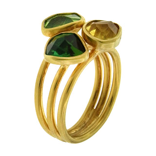 Margoni Studio: Gem Cluster Ring