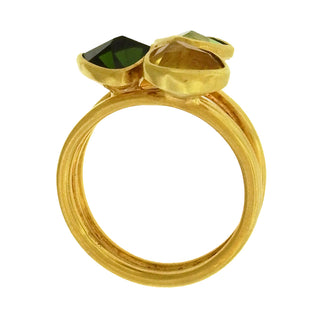 Margoni Studio: Gem Cluster Ring