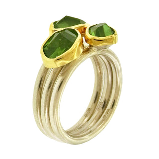 Margoni Studio: Gem Cluster Ring