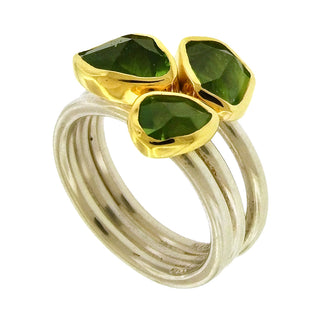 Margoni Studio: Gem Cluster Ring