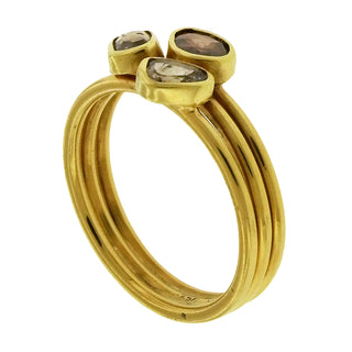 Margoni Studio: Gem Cluster Ring