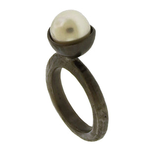 Pearl Cup Ring