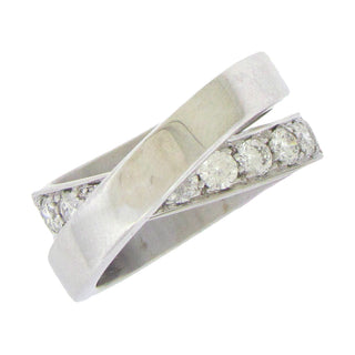 Cartier 'Nouvelle Vague Crossover' Diamond Ring
