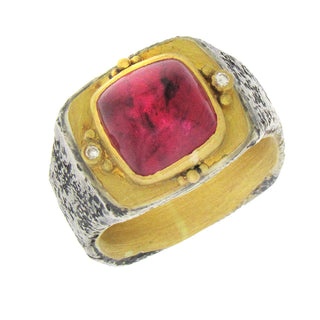 Michael Jensen Designs: Rubellite Tourmaline, 'Theodora's Ring'