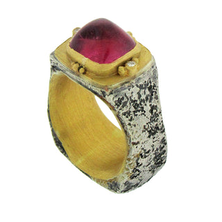 Michael Jensen Designs: Rubellite Tourmaline, 'Theodora's Ring'