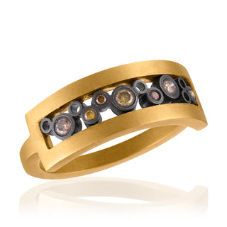 Belle Brooke: Natural Color Diamonds Ring