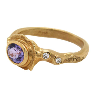 Audrius Krulis: Purple Sapphire Ring