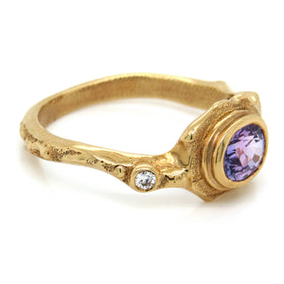 Audrius Krulis: Purple Sapphire Ring