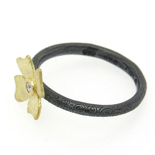 Alishan: Single Flower Diamond Ring