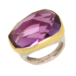 Margoni Studio: Amethyst Cocktail Ring
