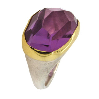 Margoni Studio: Amethyst Cocktail Ring