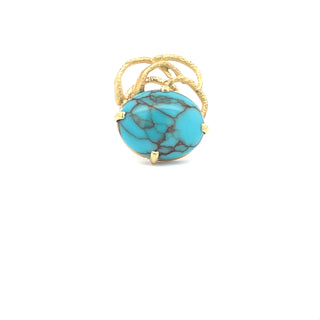 Marco Borghesi: Turquoise Cocktail Ring