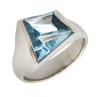 Tom Munsteiner: Aquamarine Ring