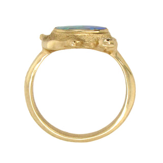 Audrius Krulis: Boulder Opal Ring