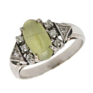 Cat's Eye Chrysoberyl Ring