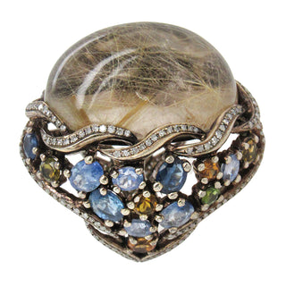 Rutliated Quartz Ring