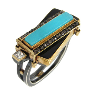 Michael Boyd: Black Jade Gem-Set Ring