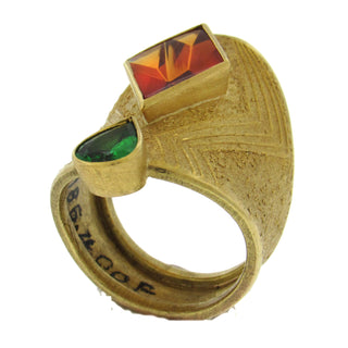 Atelier Zobel: Gem Garnet Cocktail Ring