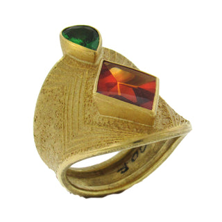 Atelier Zobel: Gem Garnet Cocktail Ring