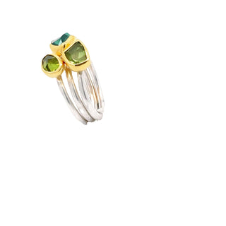 Margoni Studio: Tourmaline Cluster Ring