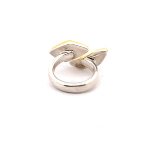 Margoni Studio: Turquoise & Chrysoprase Ring