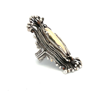 Marci Zelmanoff: Fabricated Ring Circa 1970's