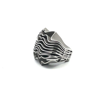 Stefania: Lucchetta: 'Silk 12 bis' Ring