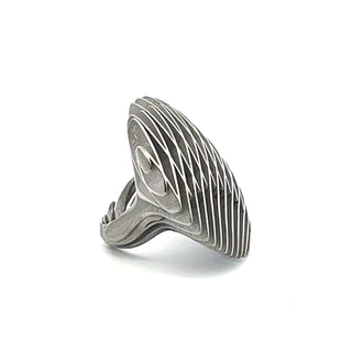 Stefania Lucchetta: 'Alignment 18 Tondo' Ring