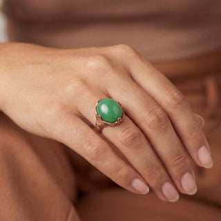 Natural Jadeite Ring