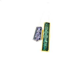 Tom Munsteiner: Tourmaline and Tanzanite Ring