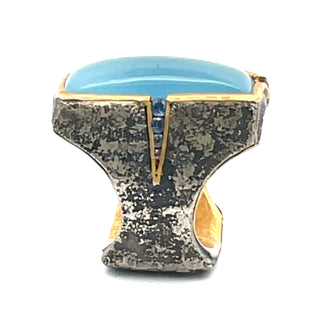Michael Jensen: Natural Aquamarine Ring