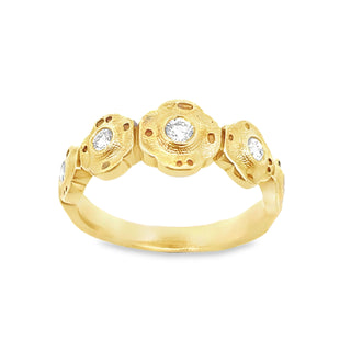 Alex Sepkus: Flora 5-Diamond Band