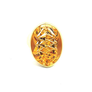 Philipp Munsteiner: Citrine 'Dragon Egg' Ring