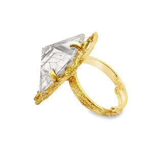 Marco Borghesi: Trompe L'Oeil Pyramid Ring