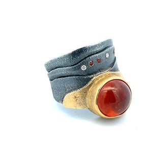 Atelier Zobel: Mandarin Garnet Band