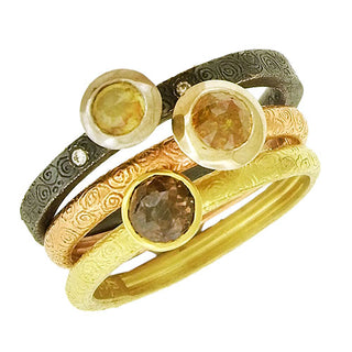 Alishan: Rose-Cut Diamond Ring