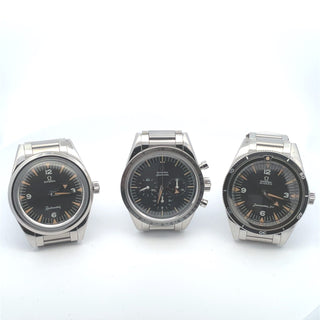 Omega 1957 Anniversary Set of Three: Railmaster, Speedmaster, Seamaster