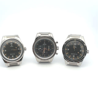 Omega 1957 Anniversary Set of Three: Railmaster, Speedmaster, Seamaster