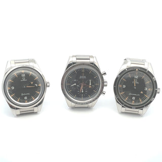 Omega 1957 Anniversary Set of Three: Railmaster, Speedmaster, Seamaster