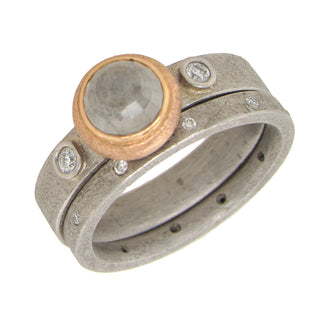 Alishan: Salt-and-Pepper Diamond Set