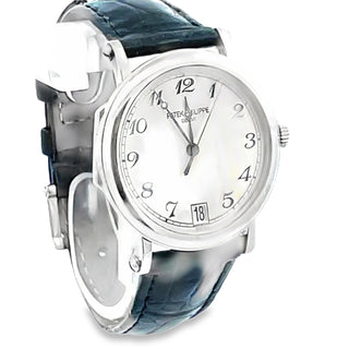 18K Patek Philippe Ref. 5053G Officer's Calatrava