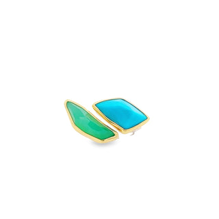 Margoni Studio: Turquoise & Chrysoprase Ring