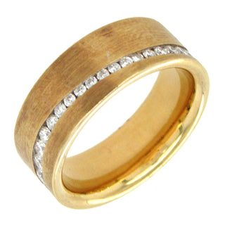 Christian Bauer: 18K Gold Gent's Wave Band