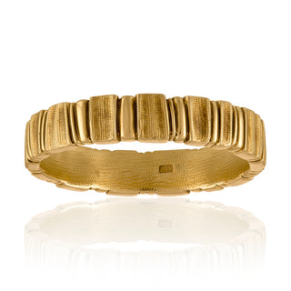 Alex Sepkus: 'Keystone' Men's Wedding Band