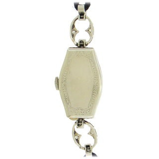 18K Gold and Diamond Art Deco Wristwatch