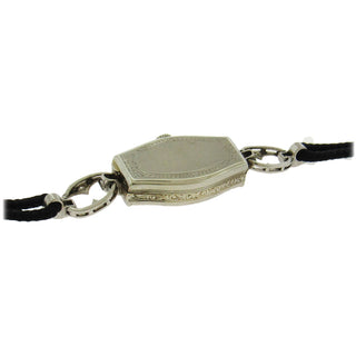 18K Gold and Diamond Art Deco Wristwatch