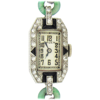 Art Deco Gruen Evening Watch